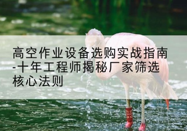 伊美剪叉式升降机厂家-高空作业设备选购实战指南-十年工程师揭秘厂家筛选核心法则